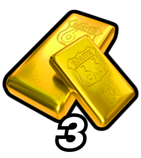 3 gold